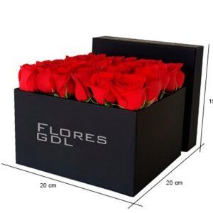 Caja rígida para flores