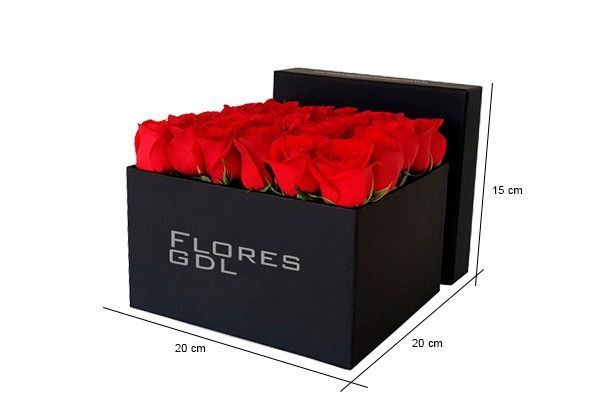 CAJA RIGIDA PARA FLORES Caja rígida para flores