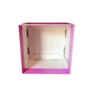 Caja de cartón personalizable impresa para regalos del día de la madre