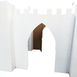 Castillos de cartón de juguete producidos y diseñados en México