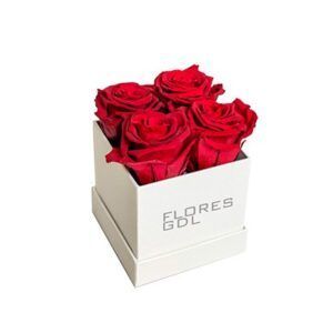 CAJA RIGIDA CHICA PARA FLORES
