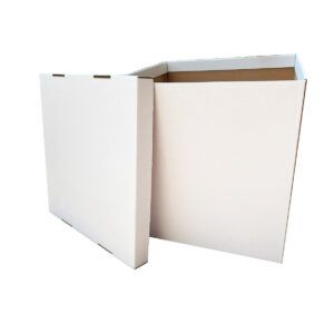 Fabricación y diseño de cajas de cartón corrugado personalizada de fondo y tapa en alto y bajo volumen en México
