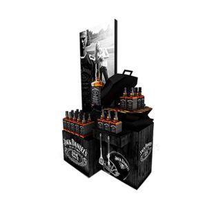 Exhibidor de pallet completo en impresión digital para punto de venta