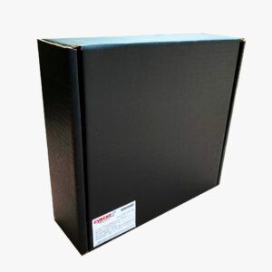 Caja o empaque de cartón personalizada tipo ecommerce con protección ESD por dentro y fuera de la caja en México