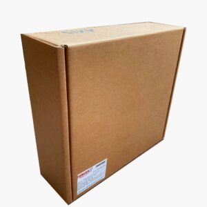 Caja o empaque de cartón personalizada tipo ecommerce con protección ESD por dentro de la caja en México