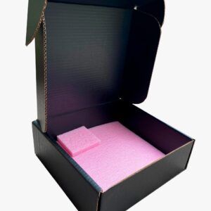 Caja con protección esd