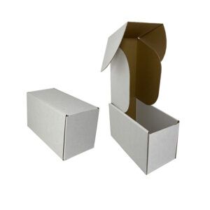 Comercialización y fabricación de cajas ecommerce alta blanco blanco sin impresión en bajo y alto volumen en México