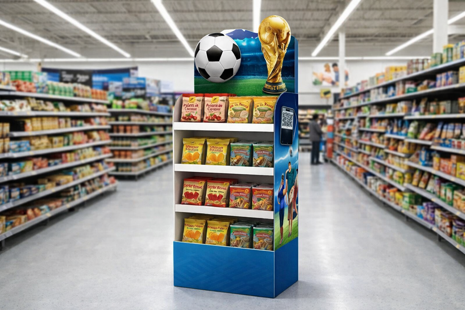 Futuro de los displays POP de cartón corrugado en retail