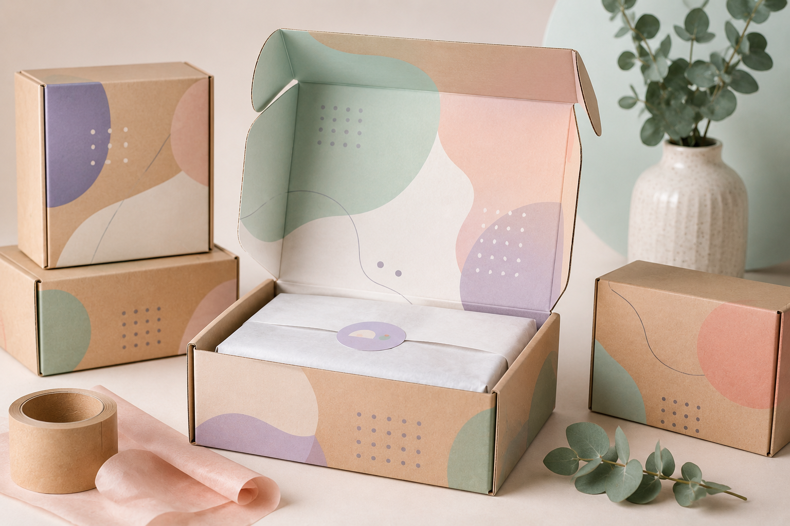 Impresión digital en cajas de cartón: la ventaja competitiva que las marcas ecommerce no pueden ignorar